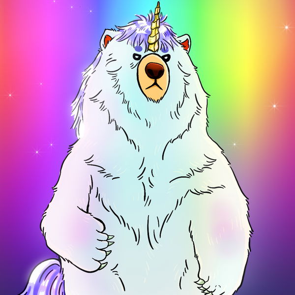 An image of (#025) Beary the Unicorn