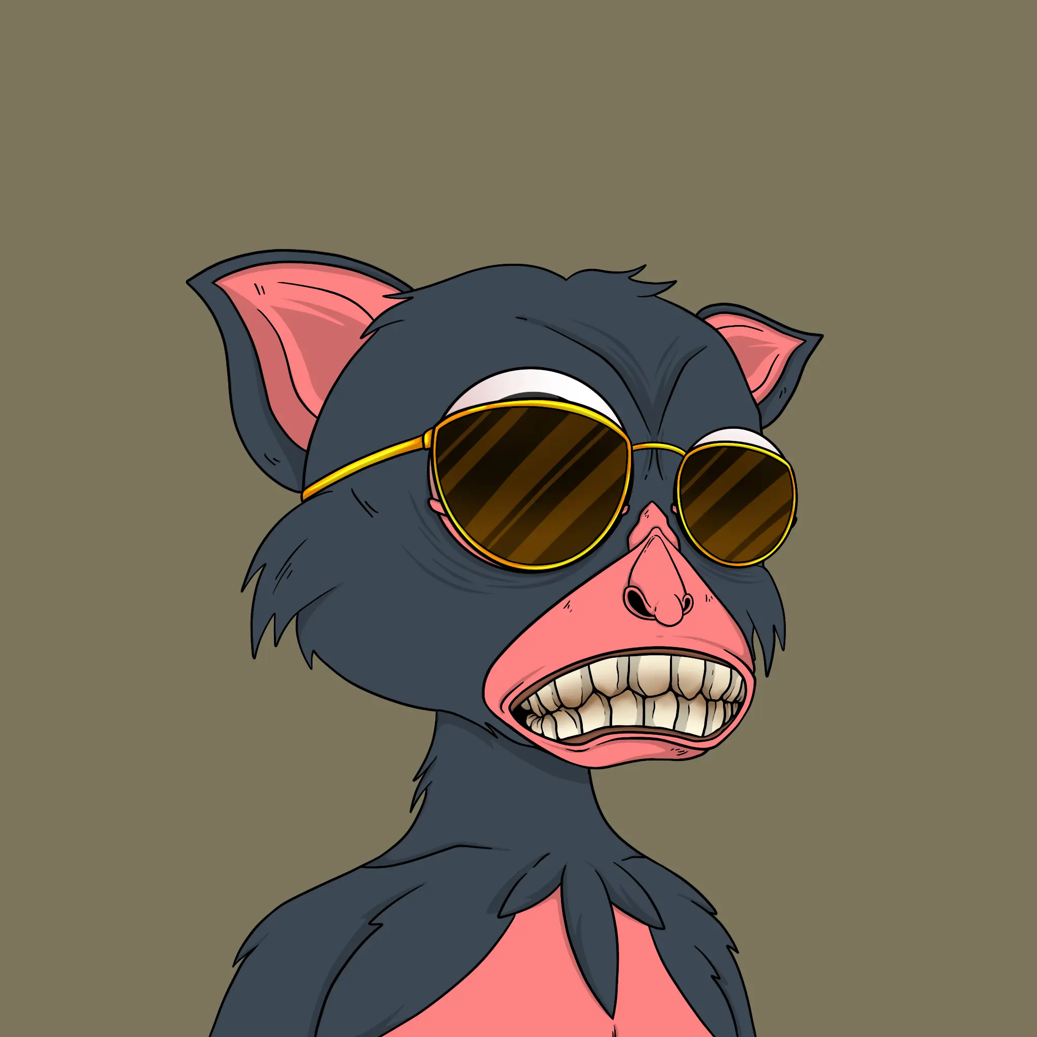 Trendy Tarsier #2744 NFT on Algorand