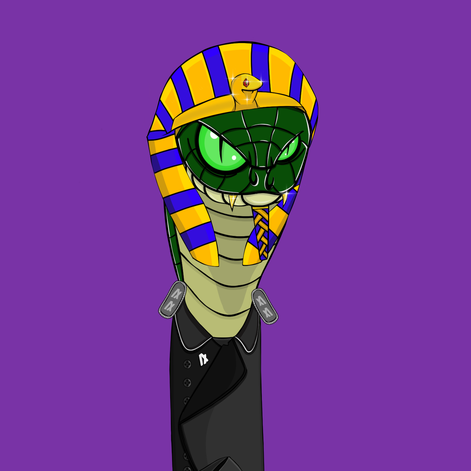 The Snake Cartel #28 NFT on Algorand