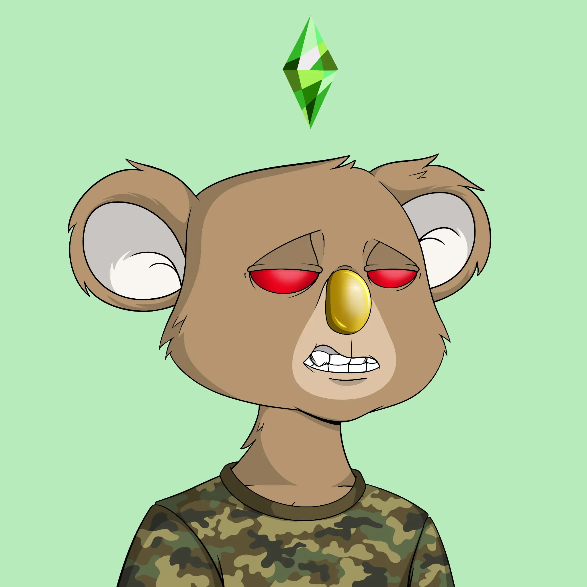 Bad Koala Society #3572 NFT on Algorand