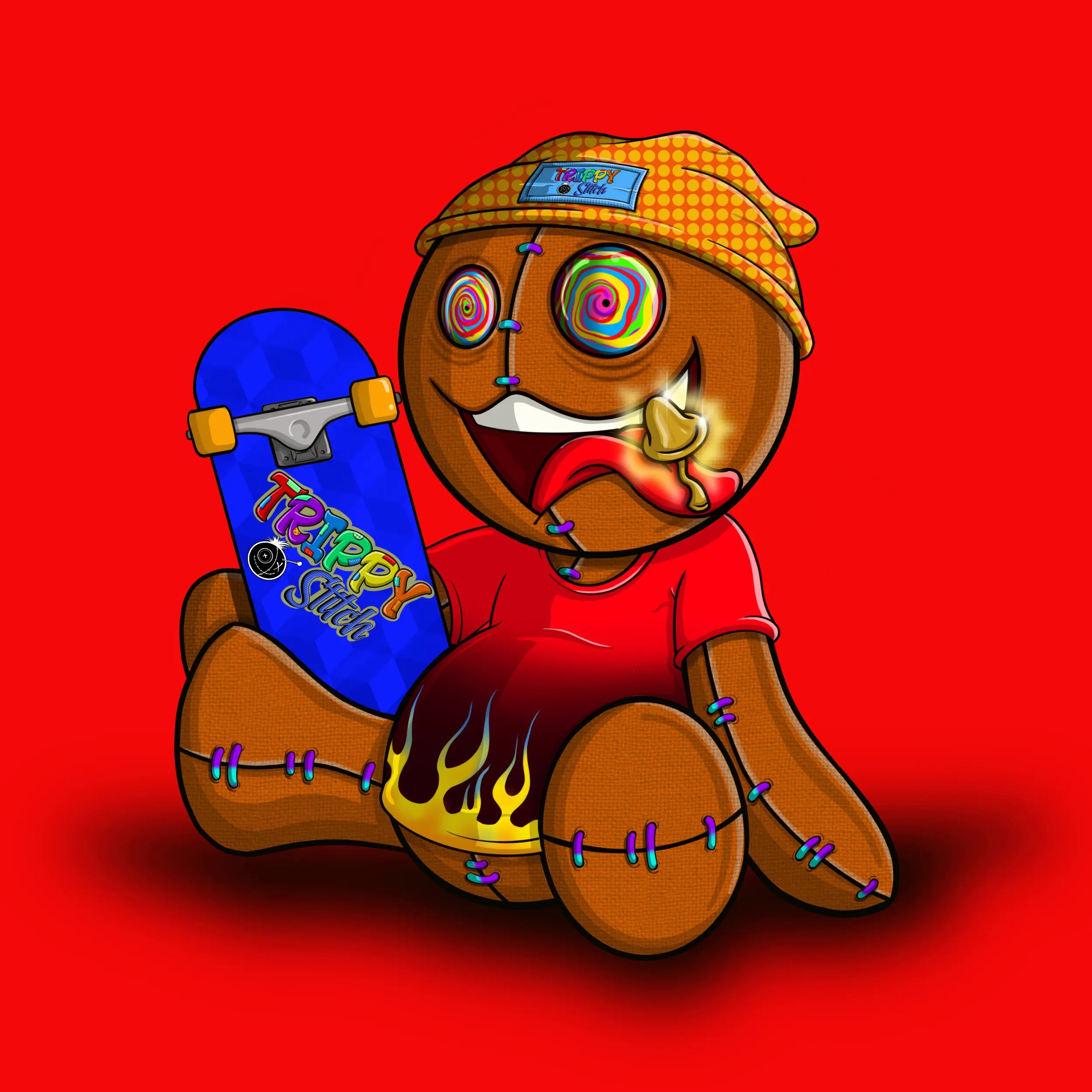 Trippy Stitch #498 NFT on Algorand