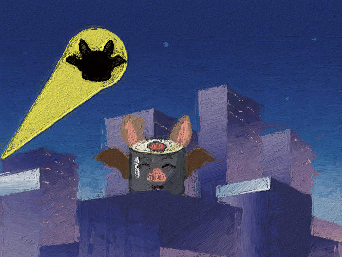 The Bat Sushi Rises NFT on Algorand