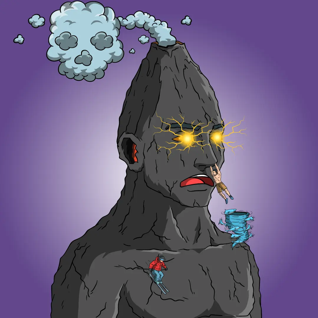 Volcano Boyz #876 NFT on Algorand