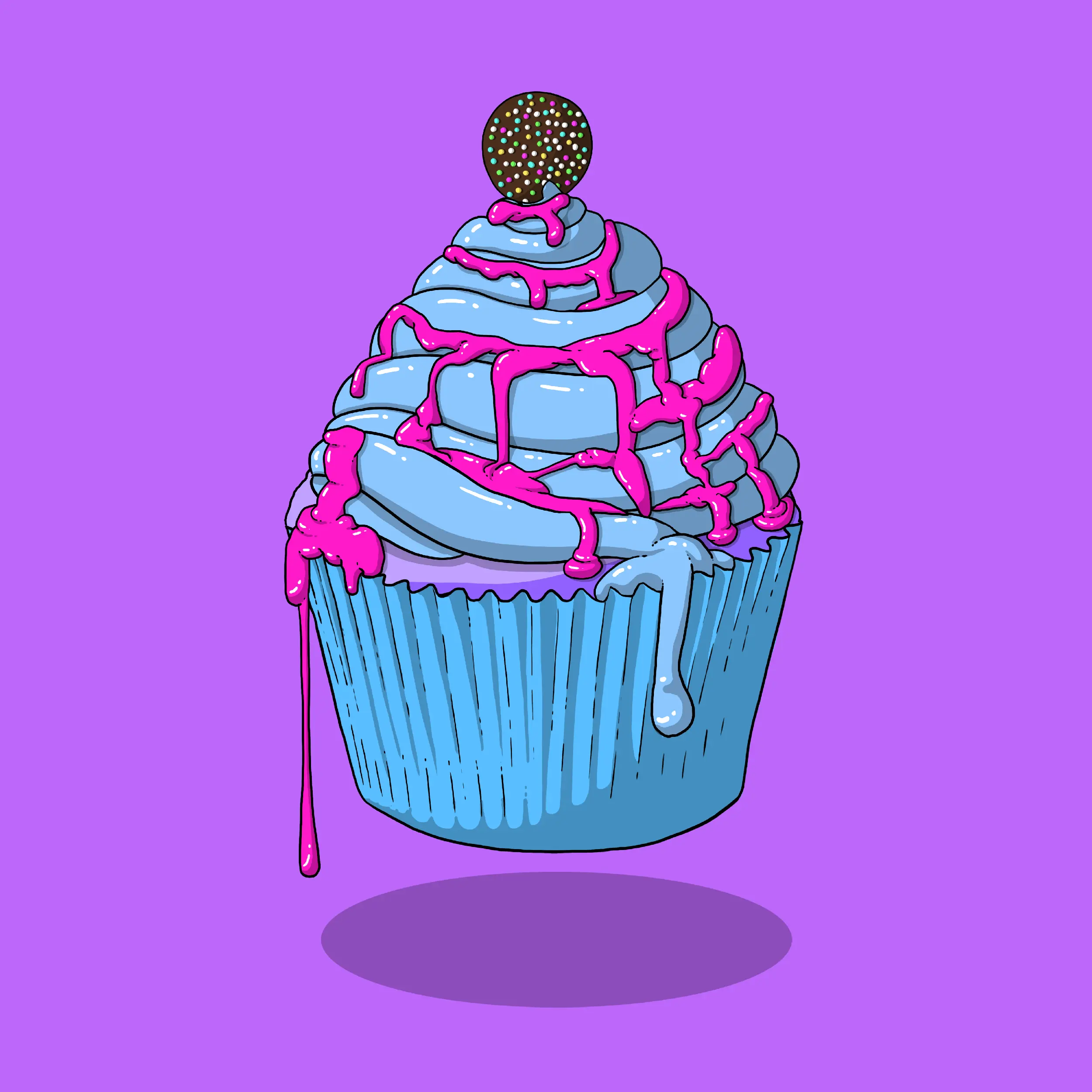 Cupcakes #127 NFT on Algorand