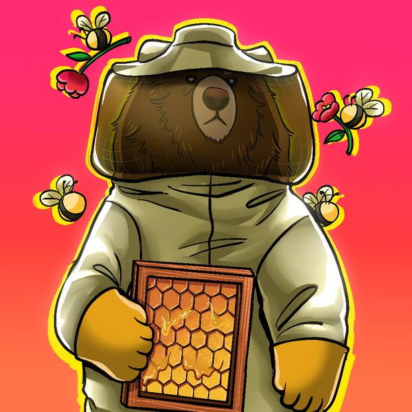 An image of (#031) Beary the Beekeeper