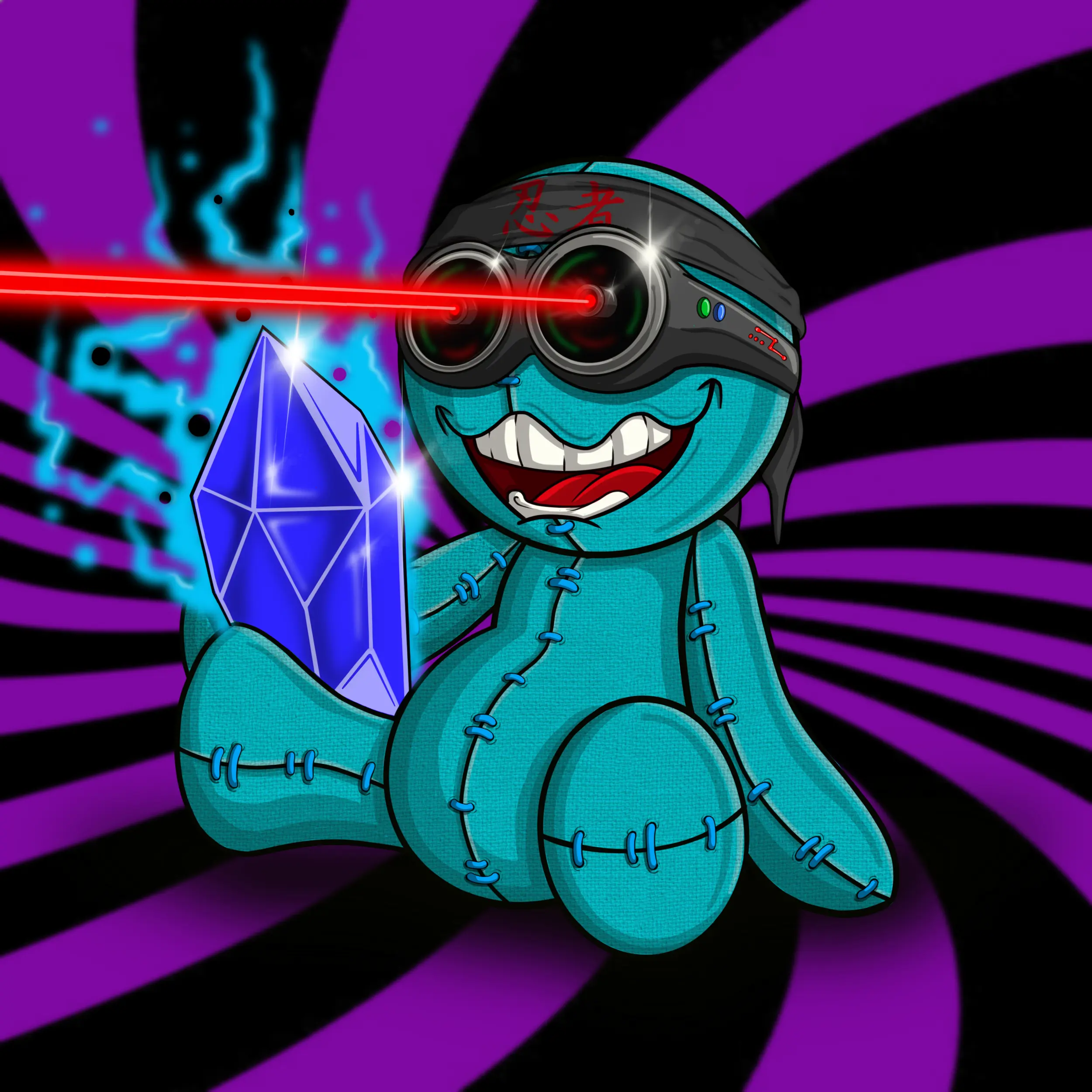 Trippy Stitch #836 NFT on Algorand