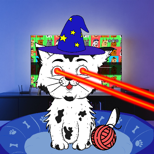 Happy Hoomens Cat#0284 NFT on Algorand