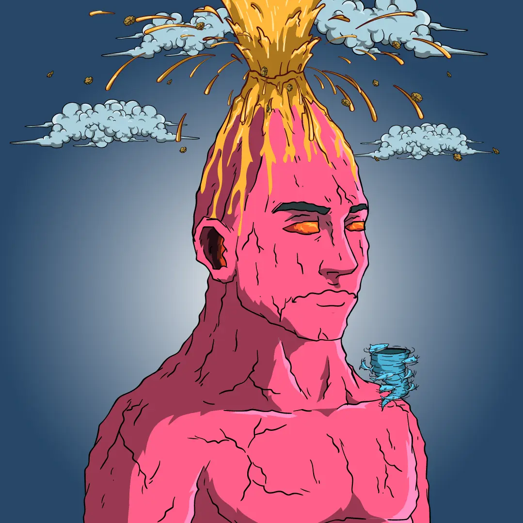 Volcano Boyz #743 NFT on Algorand