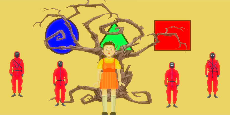 Squid Game Doll NFT on Algorand