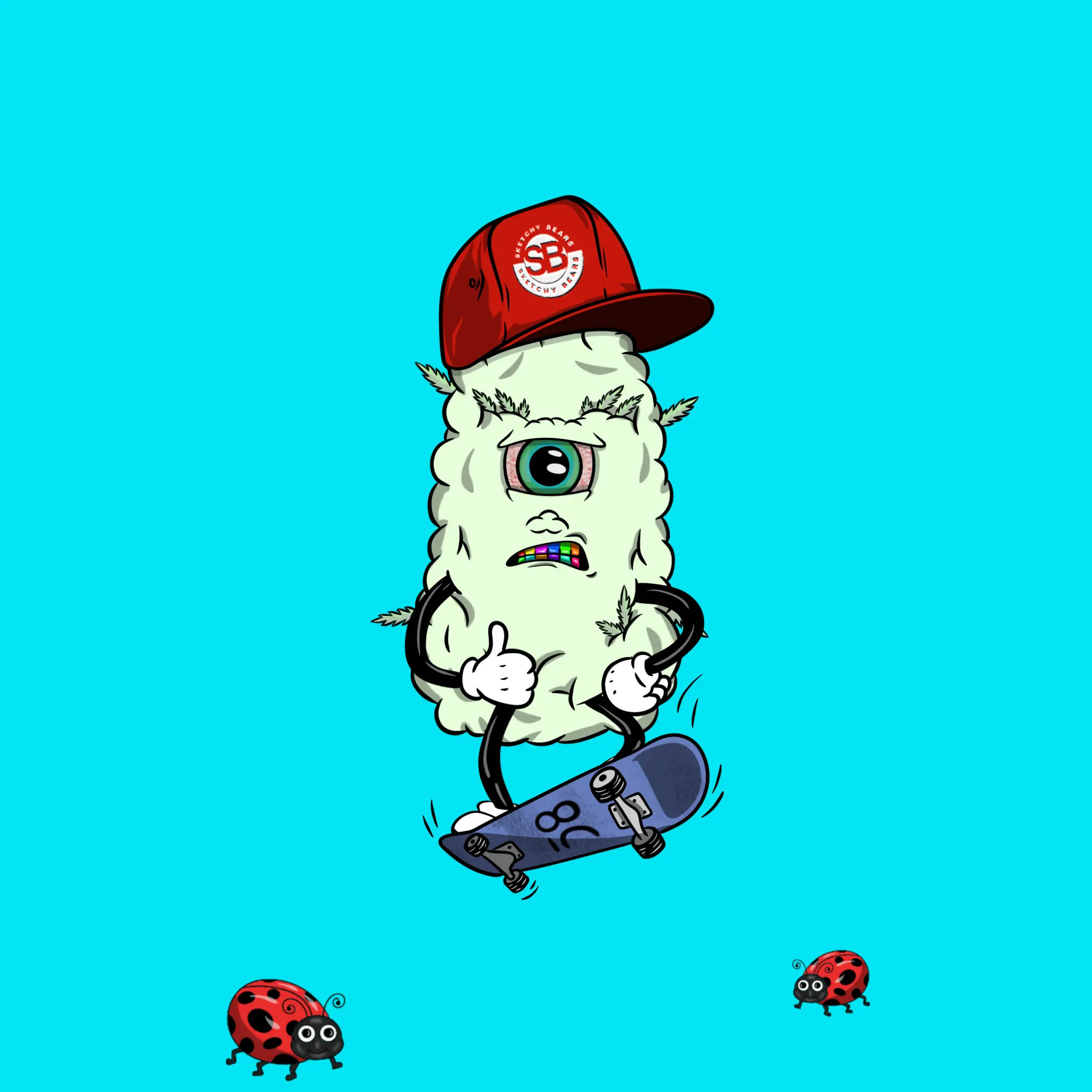 Blazing Budz #877 NFT on Algorand