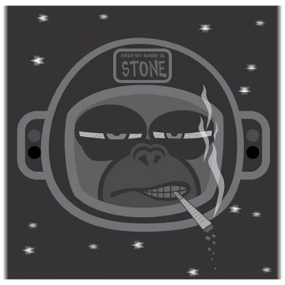 Space Monkey Stone