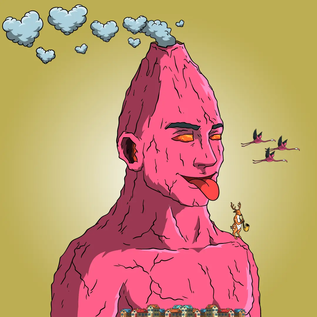 Volcano Boyz #1436 NFT on Algorand