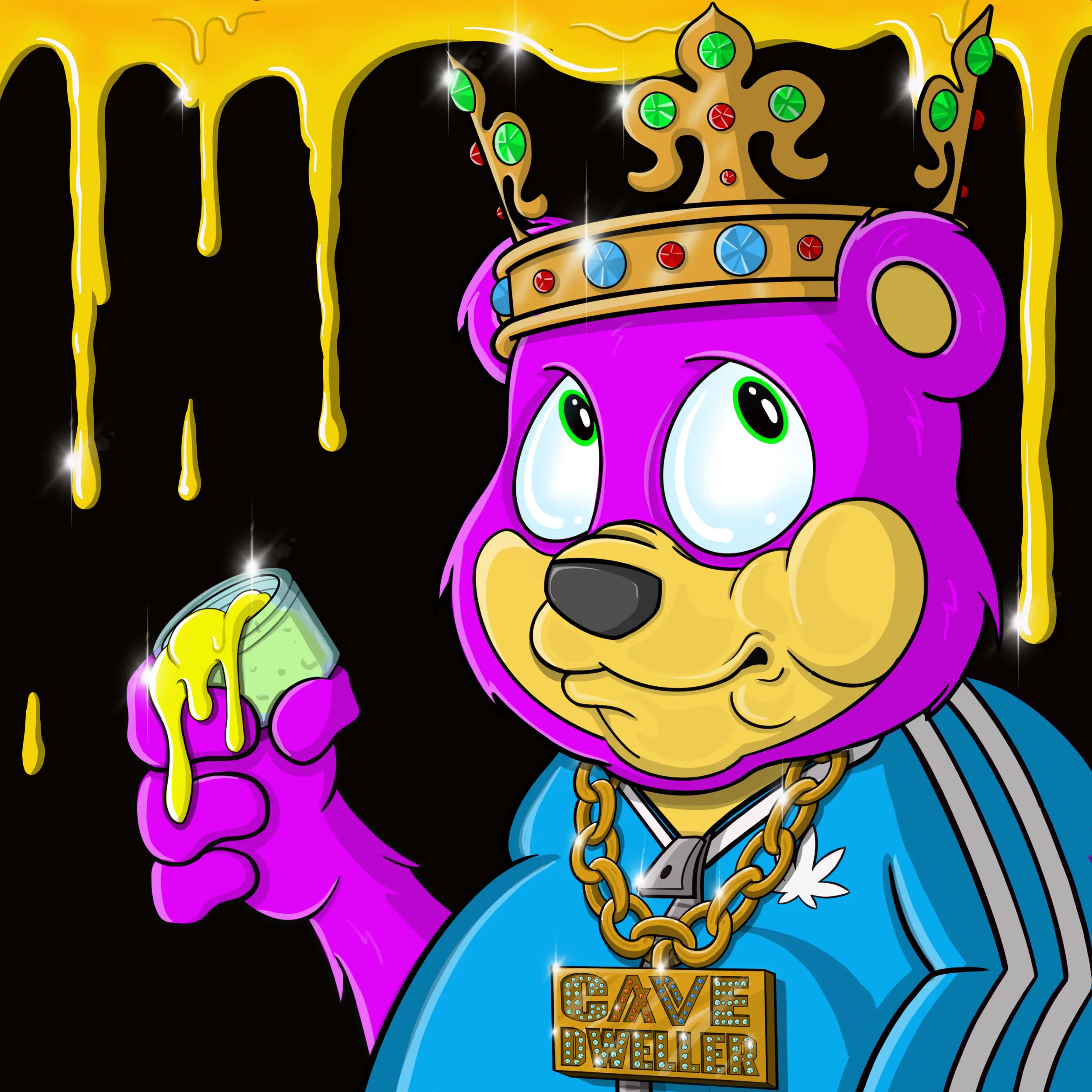 Burnin Bears #1932 NFT on Algorand