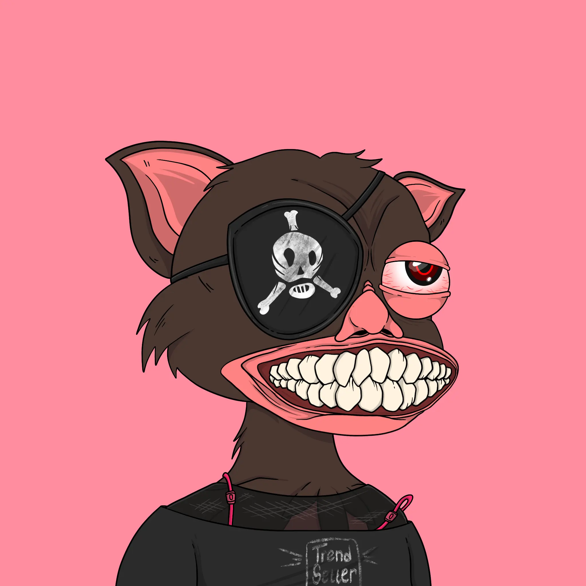 Trendy Tarsier #931 NFT on Algorand