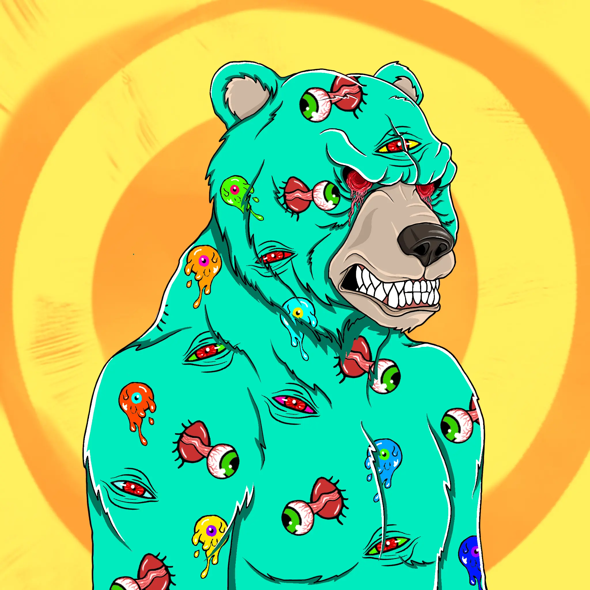 Mad Bears #490 NFT on Algorand