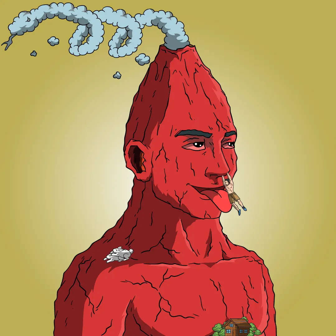 Volcano Boyz #1180 NFT on Algorand