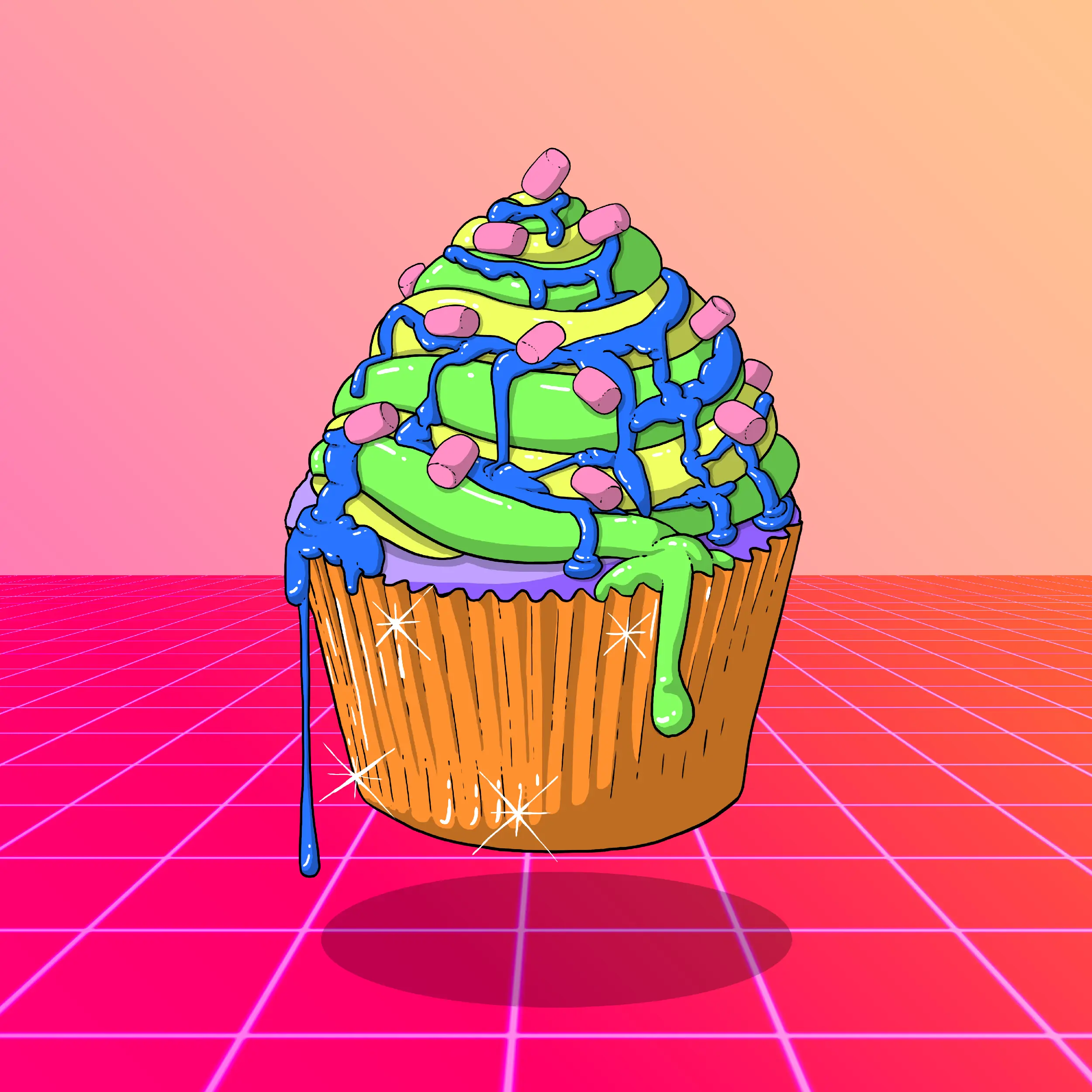 Cupcakes #1 NFT on Algorand
