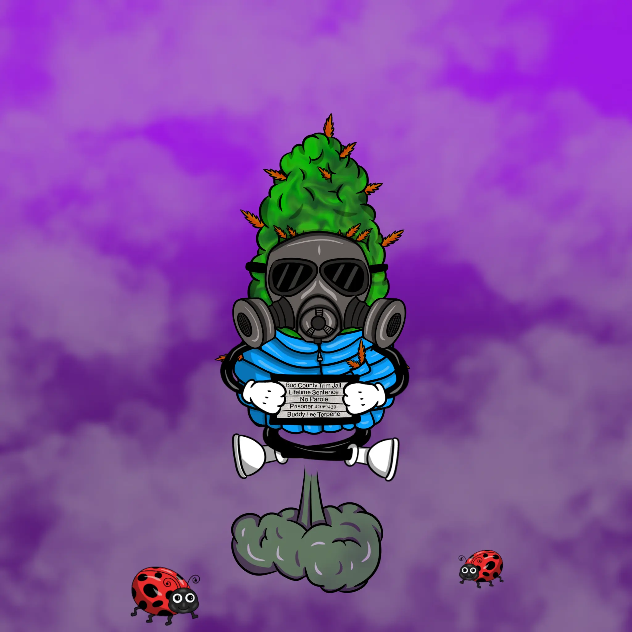 Blazing Budz #396 NFT on Algorand