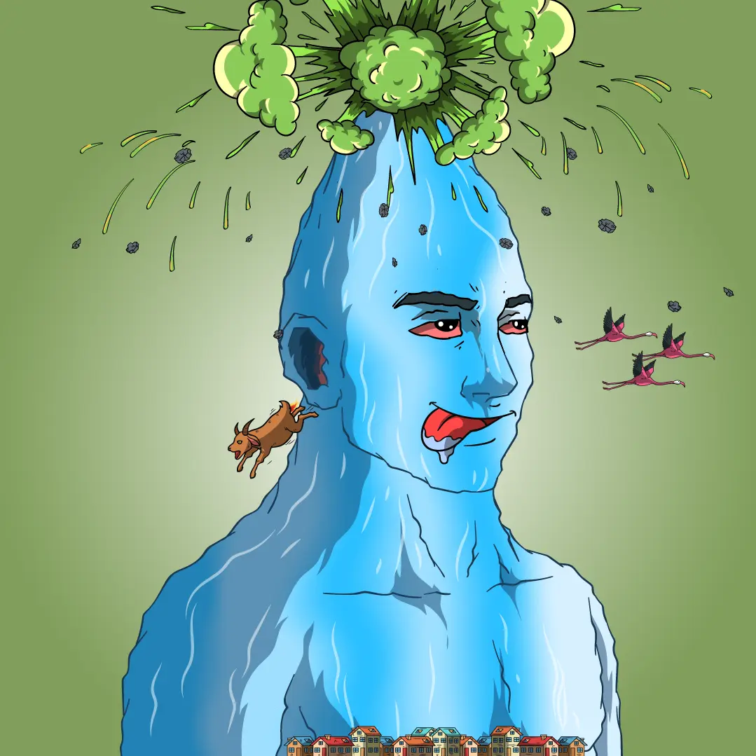 Volcano Boyz #1456 NFT on Algorand