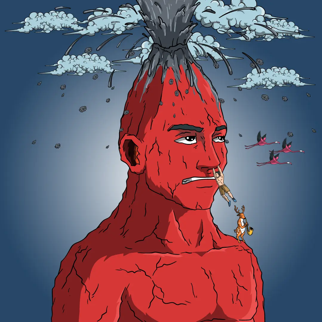 Volcano Boyz #2061 NFT on Algorand