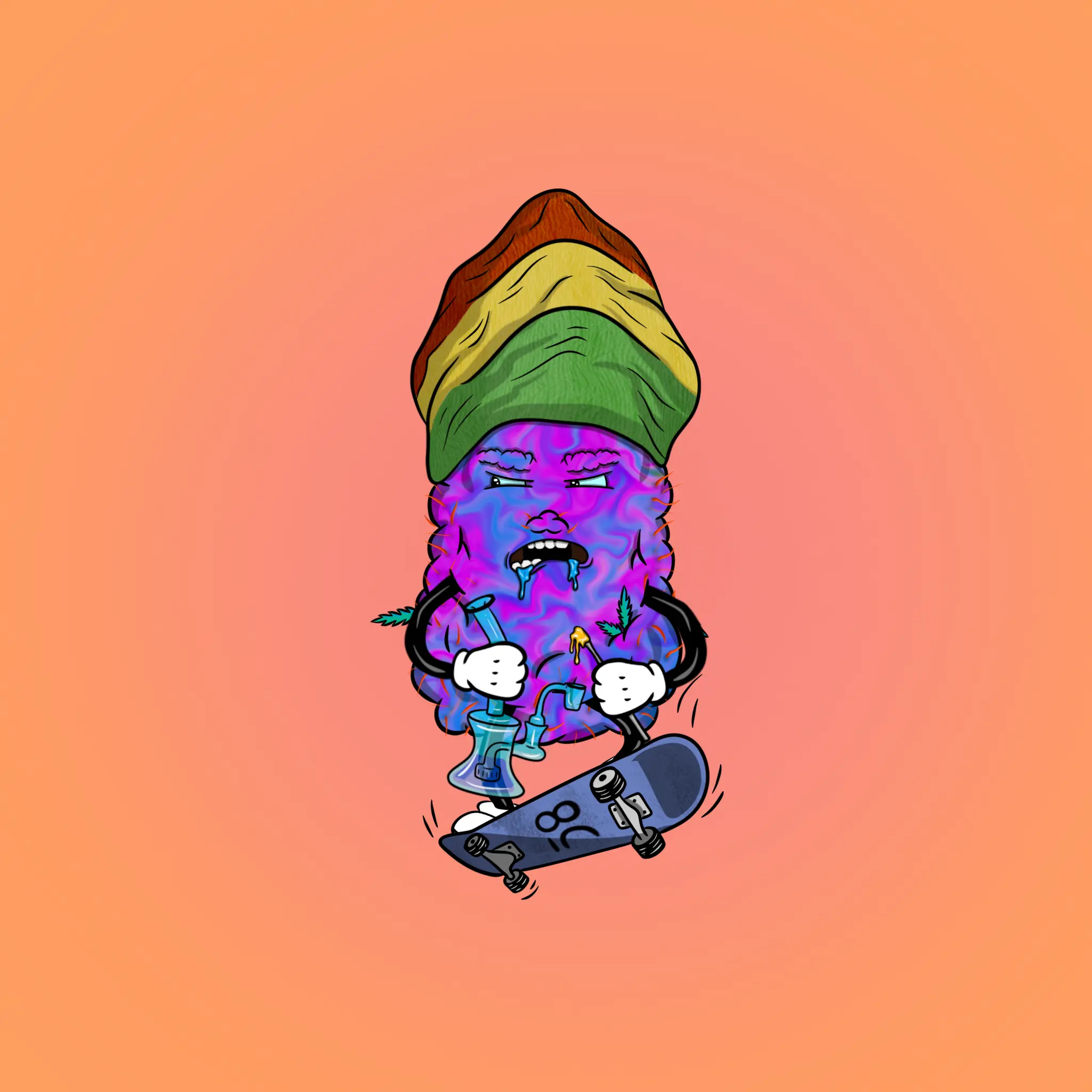 Blazing Budz #945 NFT on Algorand