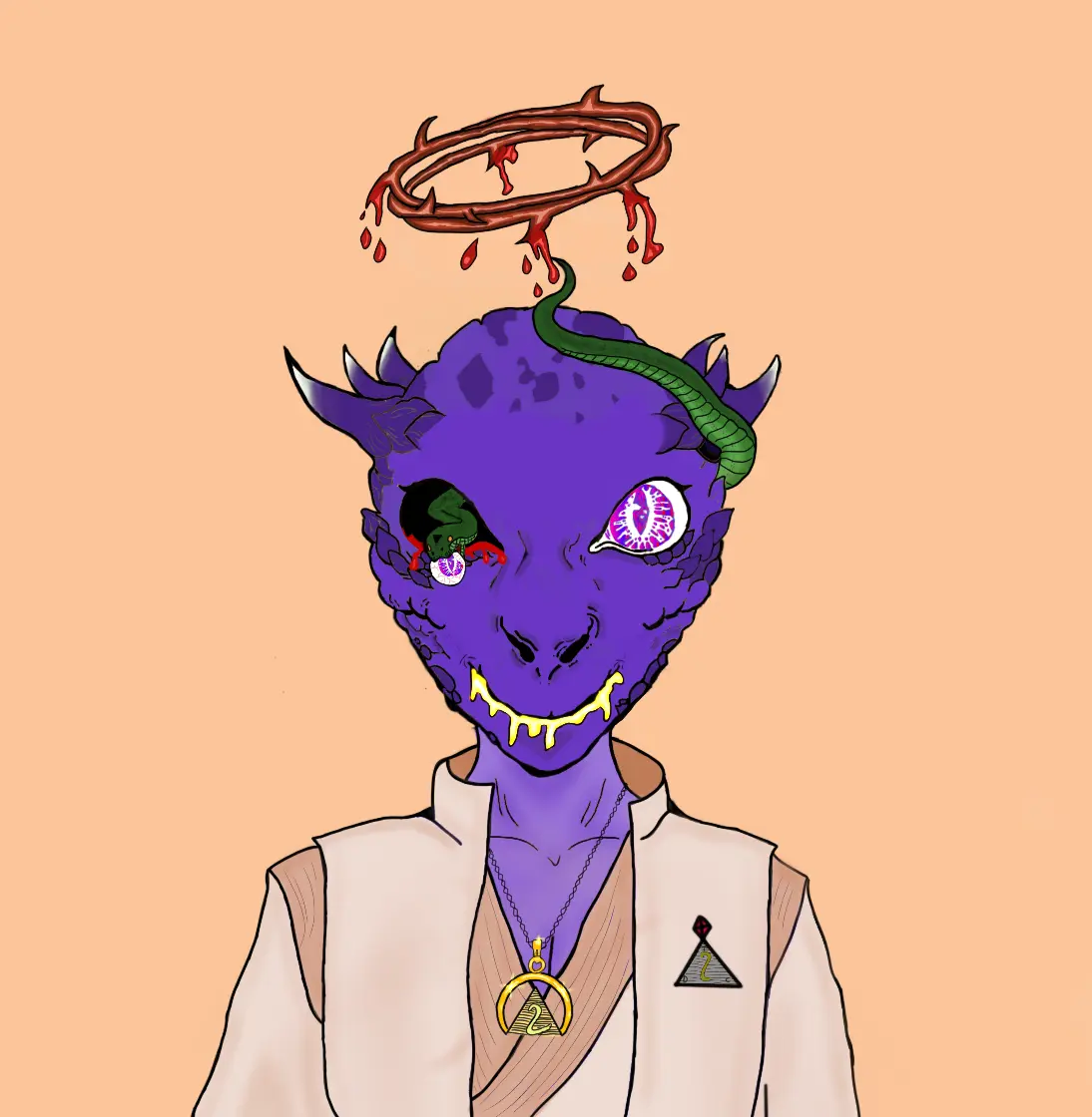 The Draconian Council  #1058 NFT on Algorand