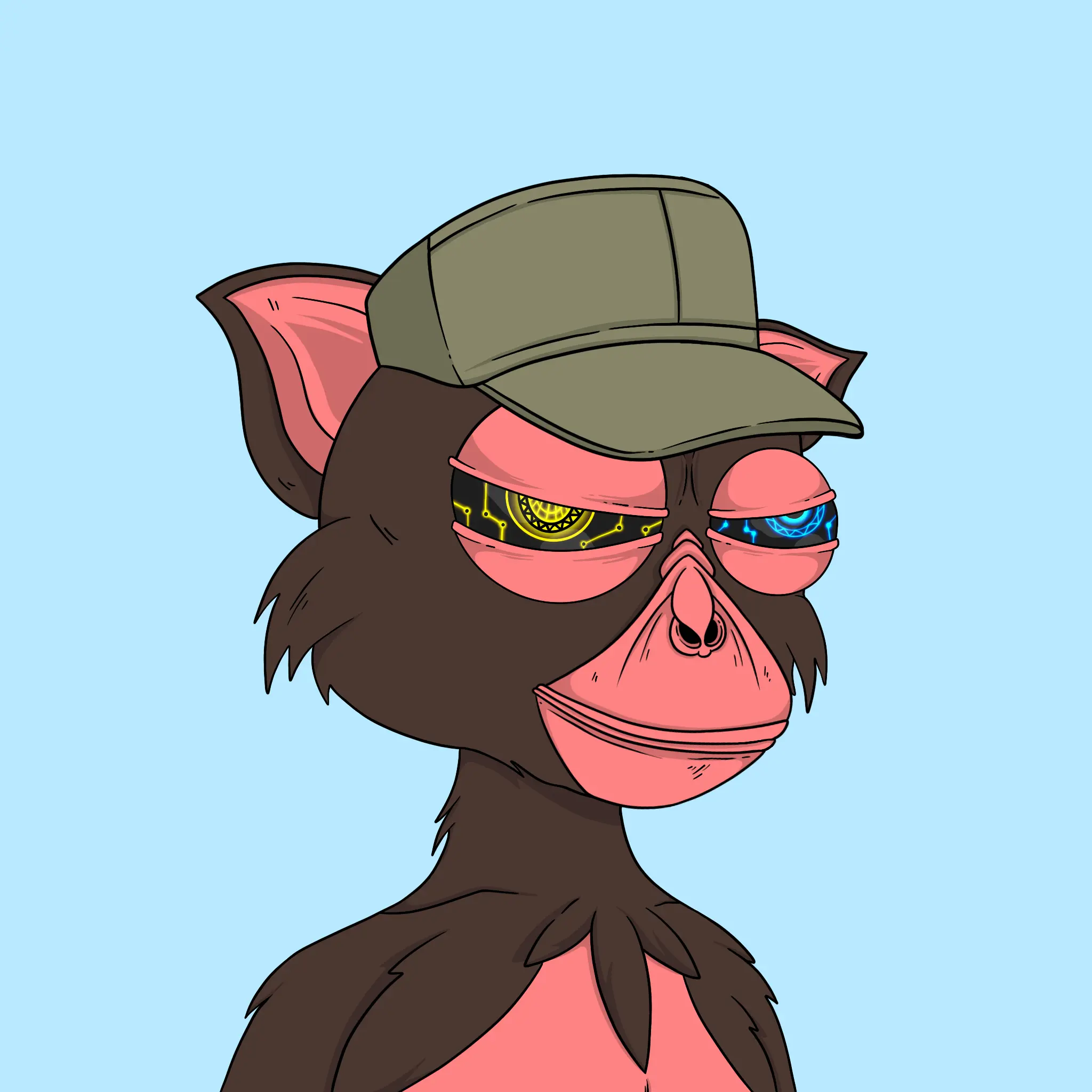 Trendy Tarsier #696 NFT on Algorand