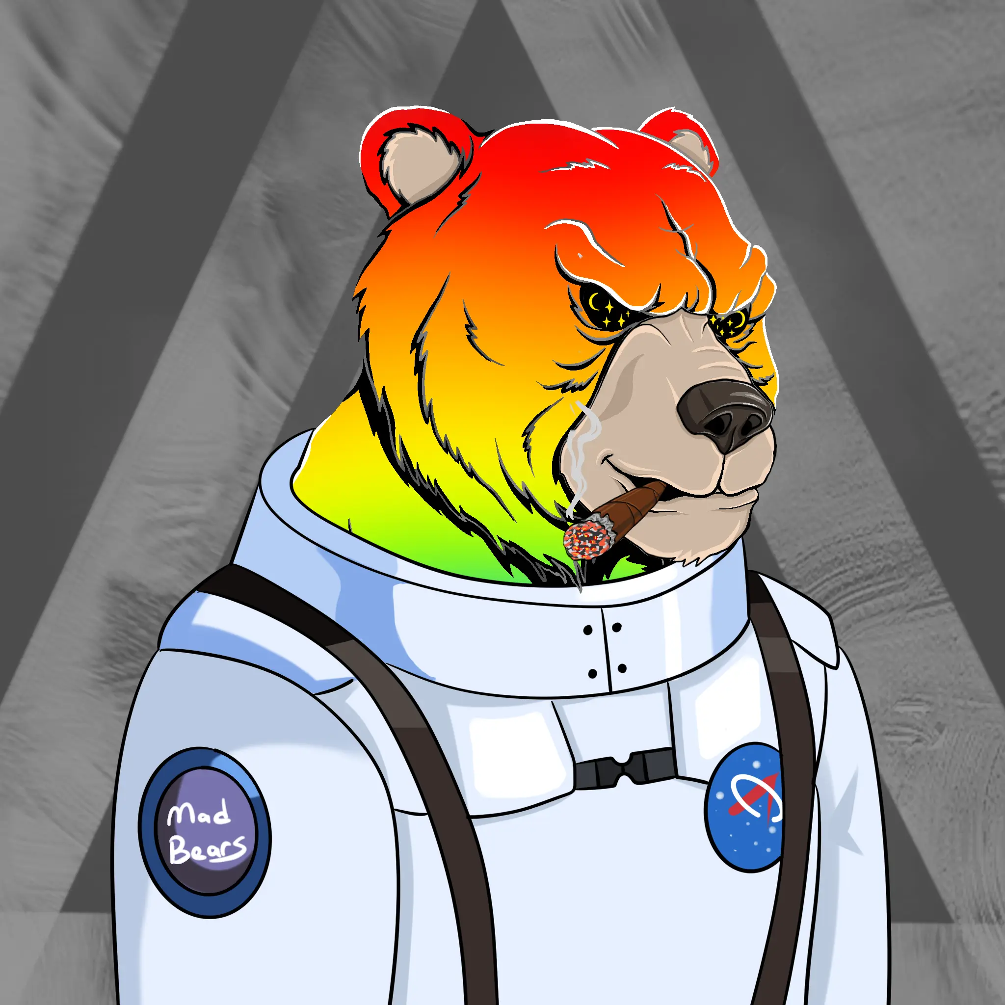 Mad Bears #1010 NFT on Algorand