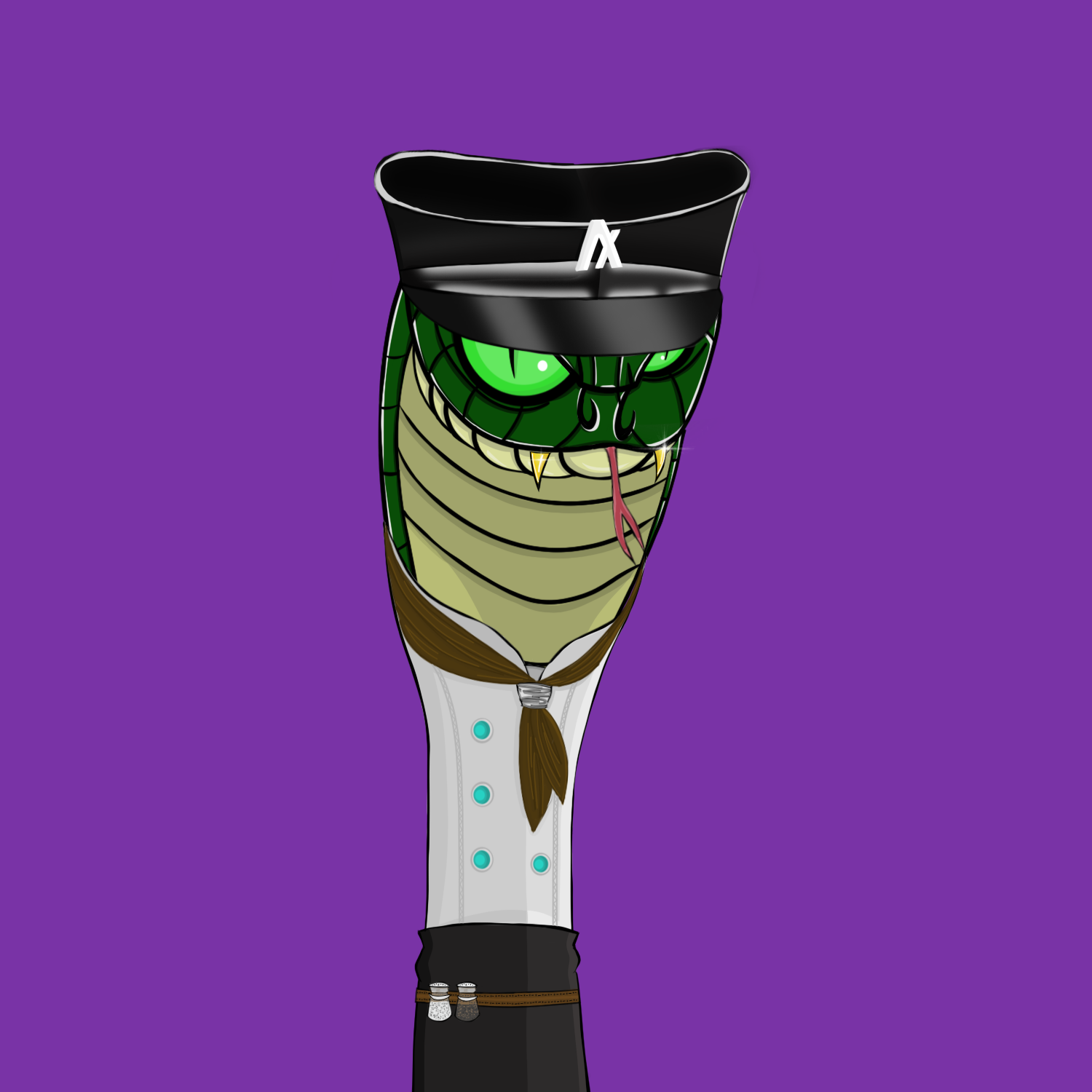 The Snake Cartel #324 NFT on Algorand