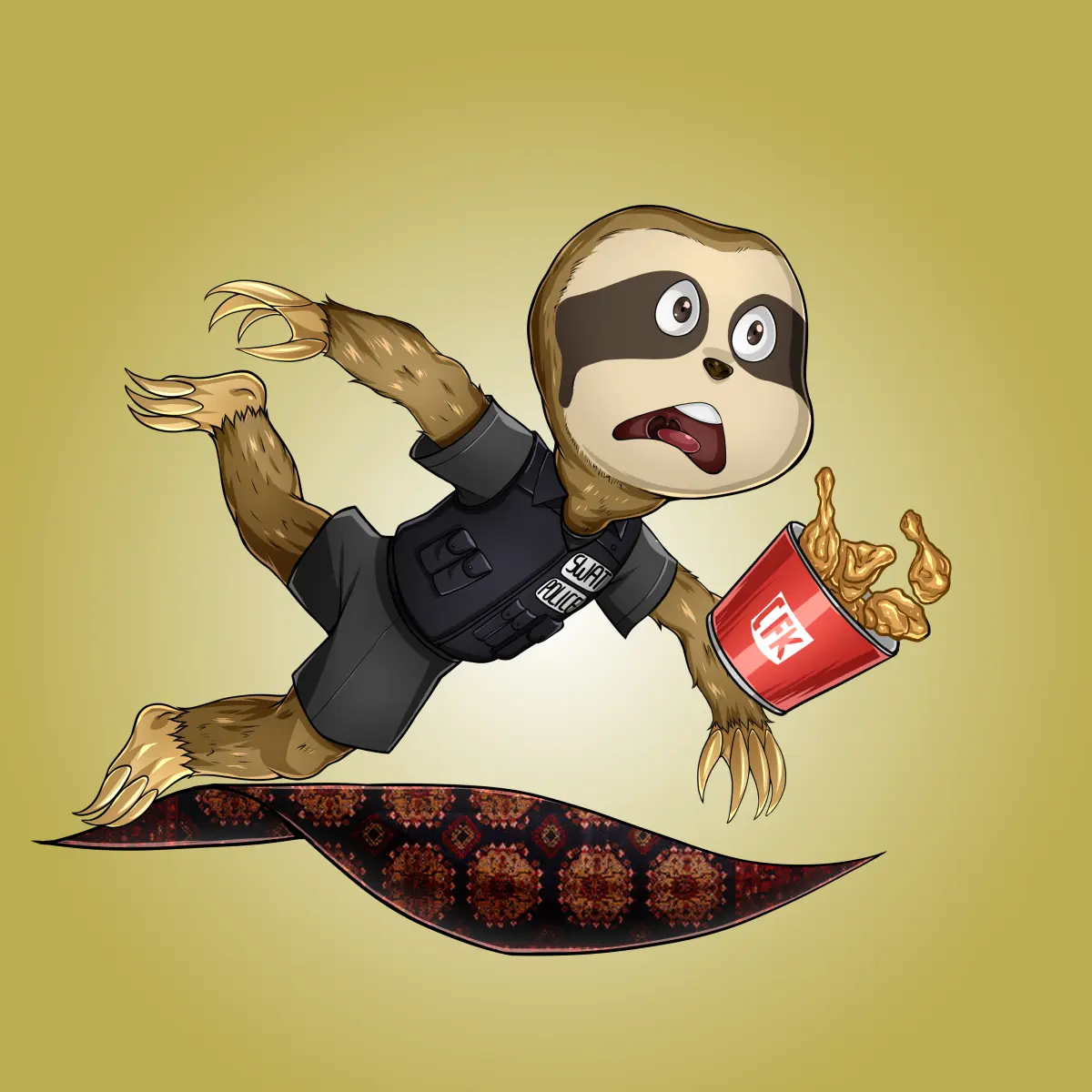 Rug Friends  #2590 NFT on Algorand