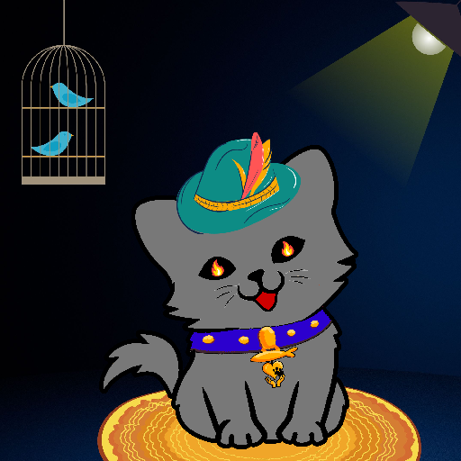 Happy Hoomens Cat#0643 NFT on Algorand