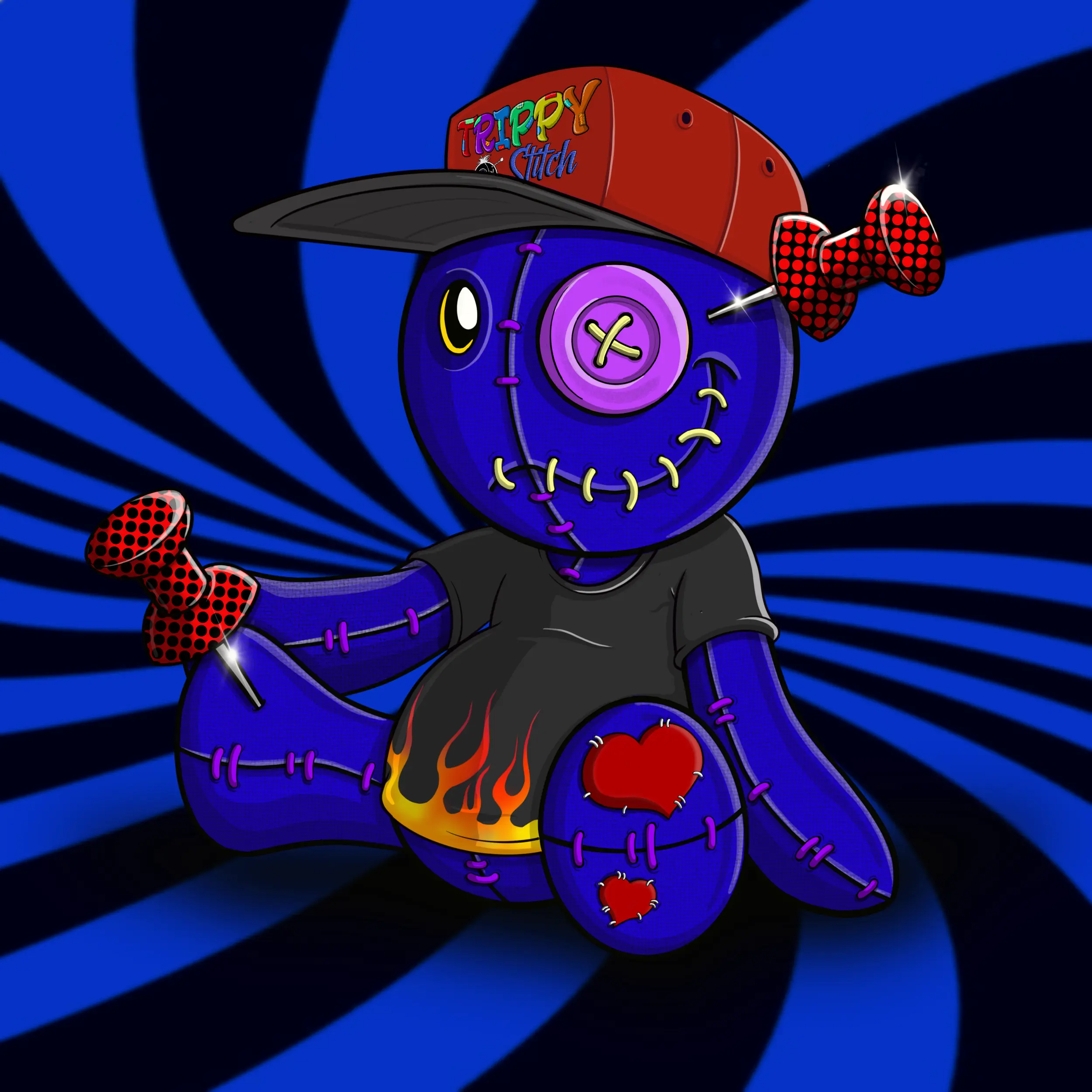 Trippy Stitch #812 NFT on Algorand