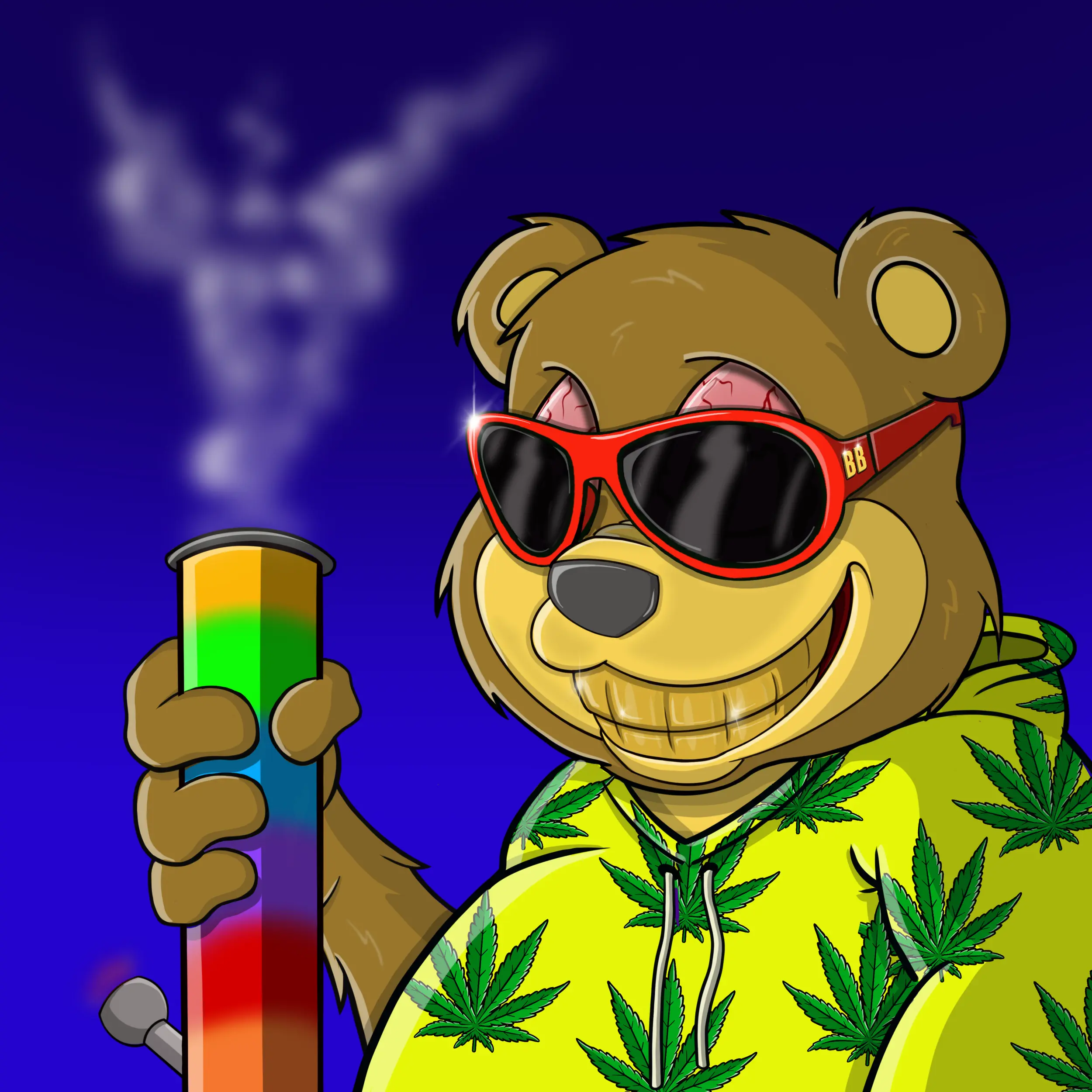 Burnin Bears #222 NFT on Algorand