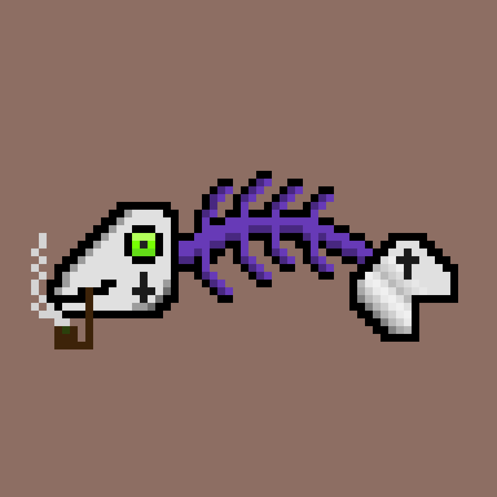 8-Bit BoneFish #247 NFT on Algorand