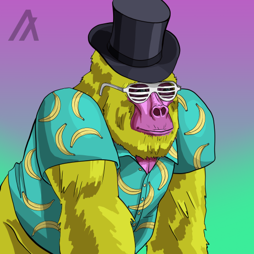 AlgorillaArmy#185 NFT on Algorand