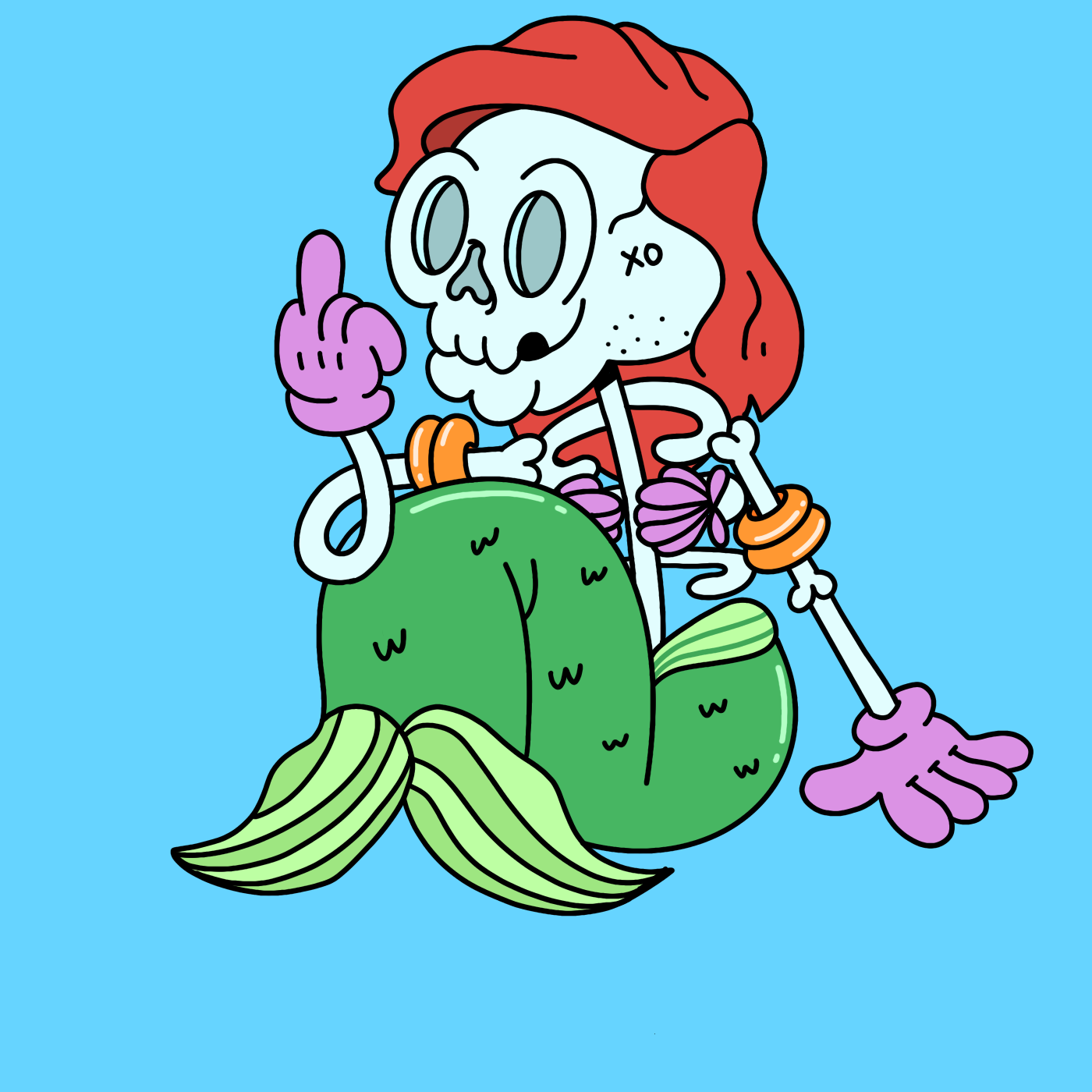 Ariel Skully #092 NFT on Algorand