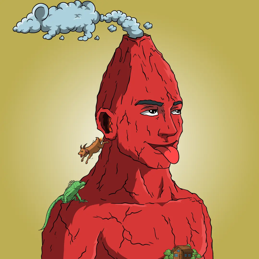 Volcano Boyz #843 NFT on Algorand