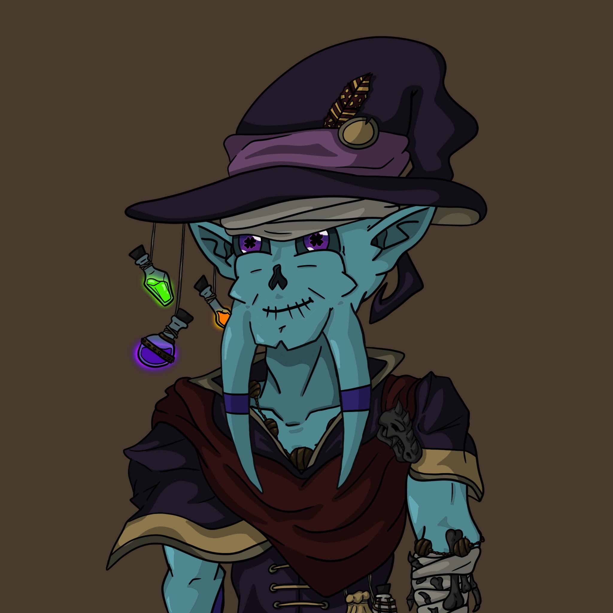Lucky Lich 075 NFT on Algorand