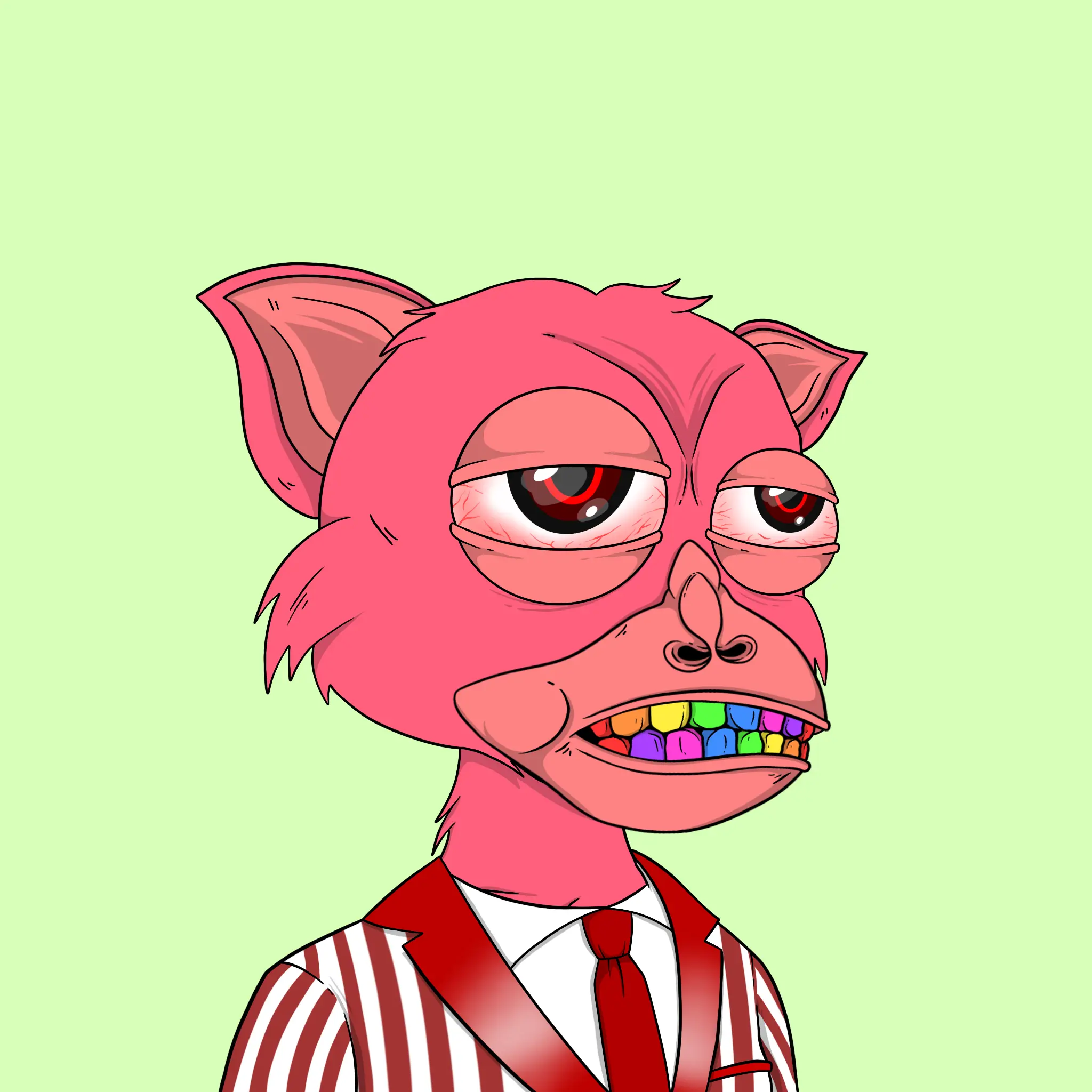 Trendy Tarsier #1107 NFT on Algorand