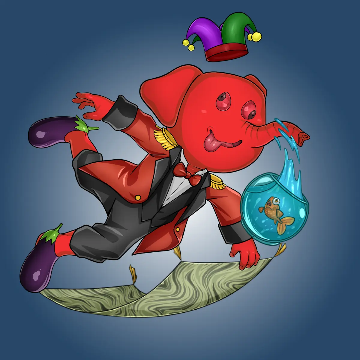 Rug Friends  #5908 NFT on Algorand