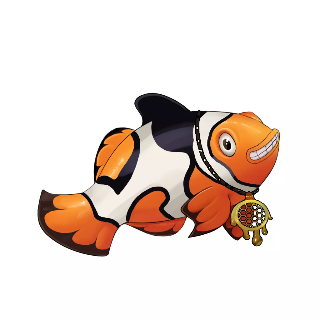 Clown Fish #408 NFT on Algorand