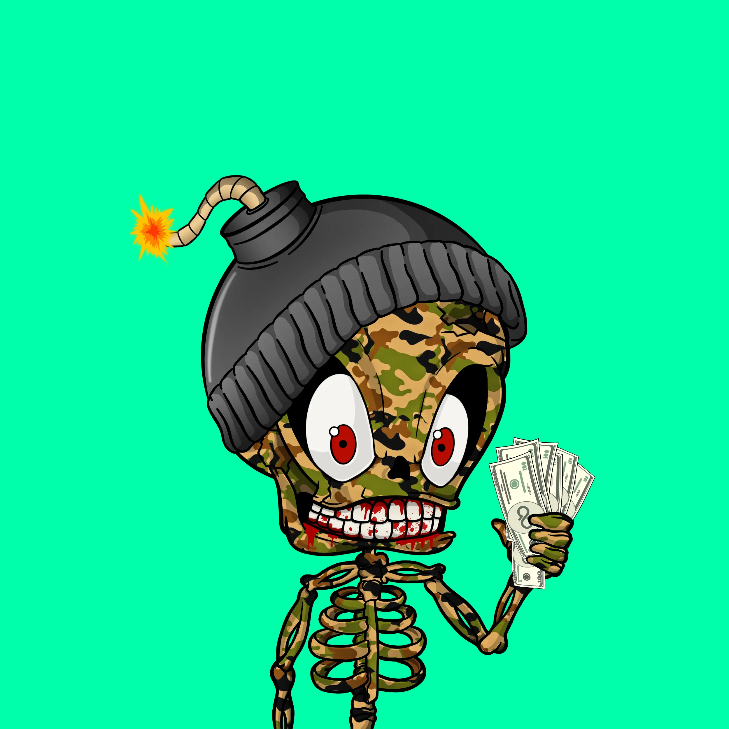 BoneBuddies #4 NFT on Algorand