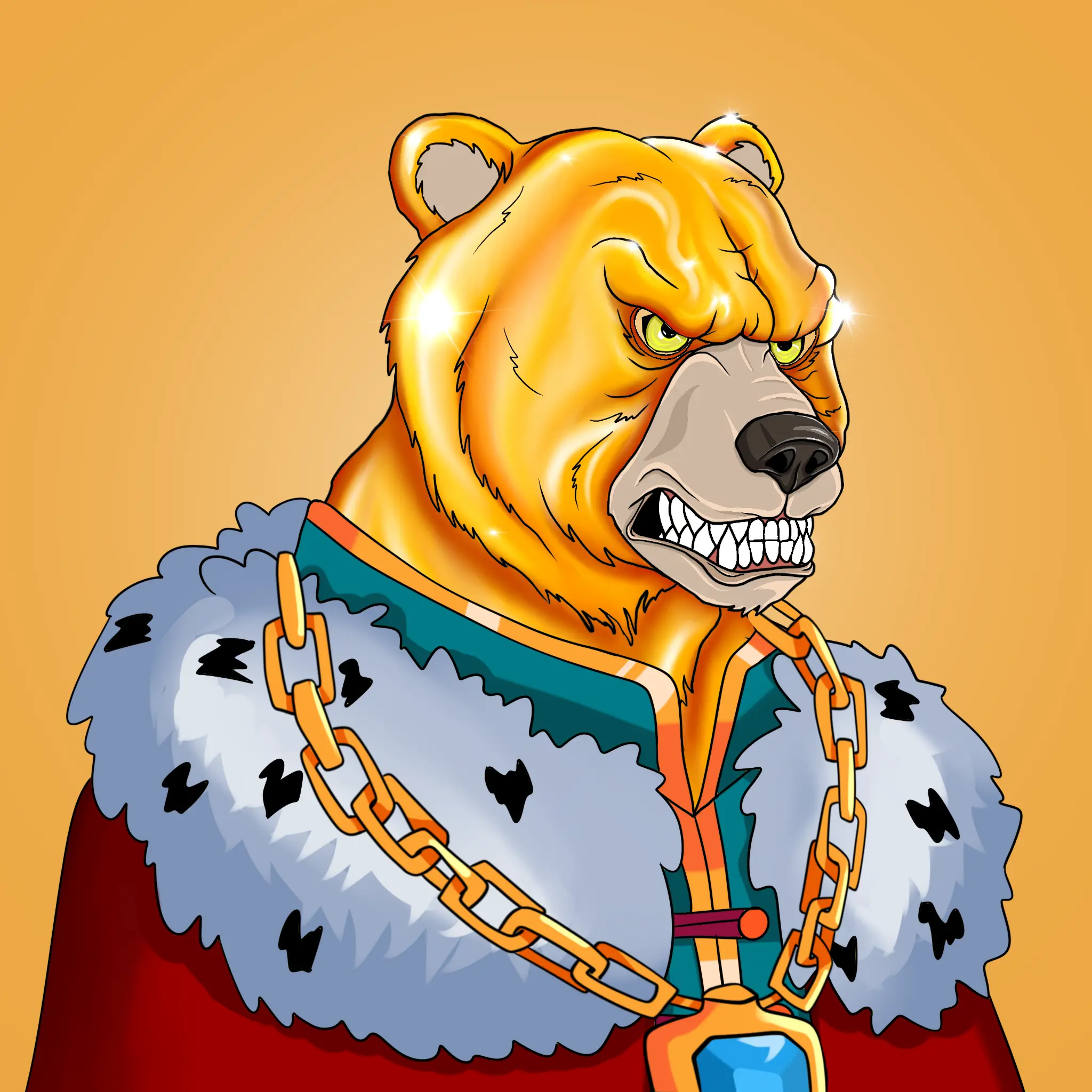 Mad Bears #1348 NFT on Algorand