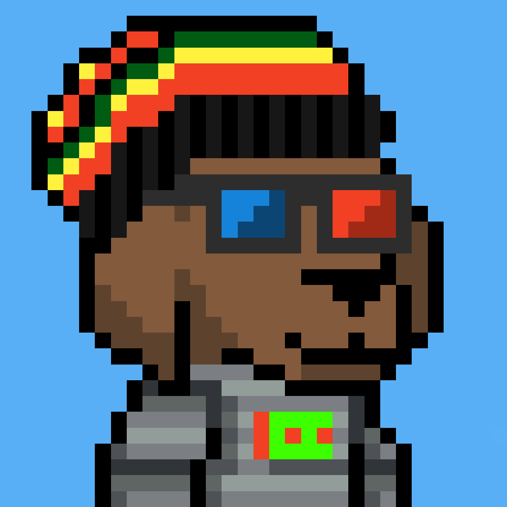 Pixel Pups #142 NFT on Algorand