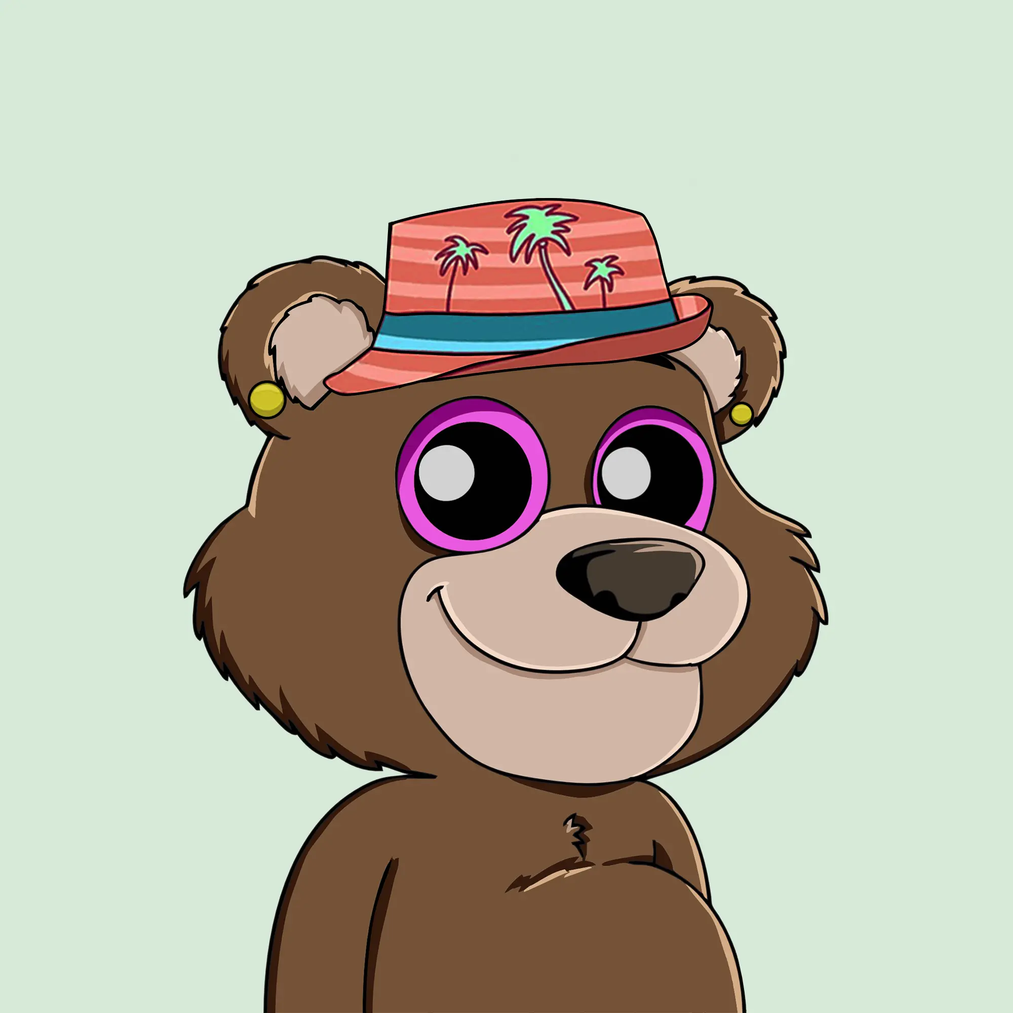 Gluttonous Bears #610 NFT on Algorand