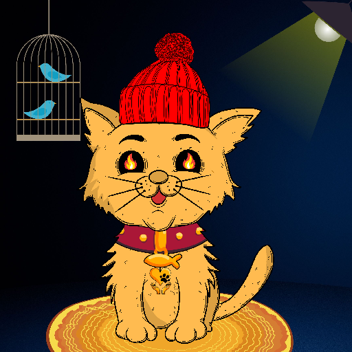 Happy Hoomens Cat#0554 NFT on Algorand