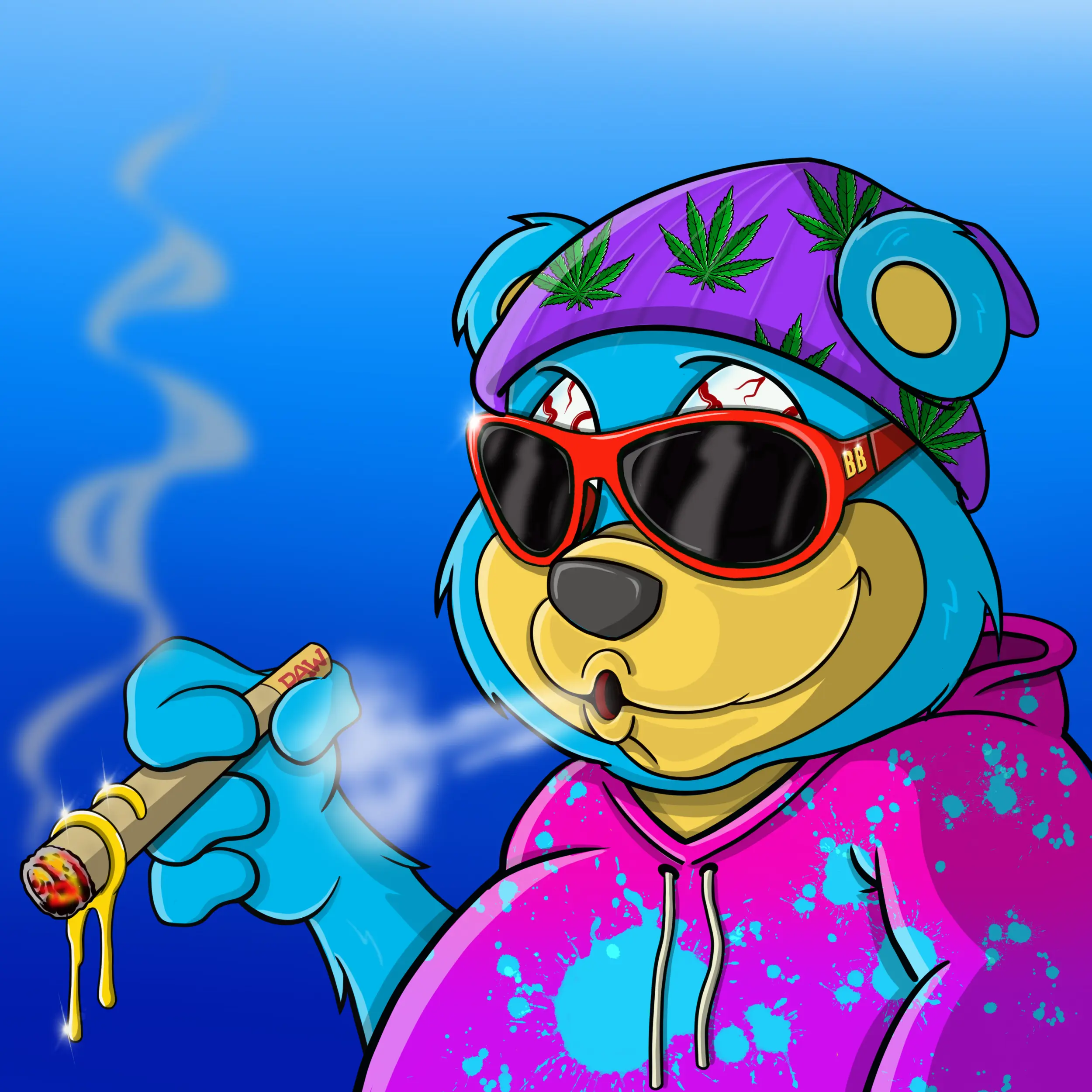 Burnin Bears #728 NFT on Algorand