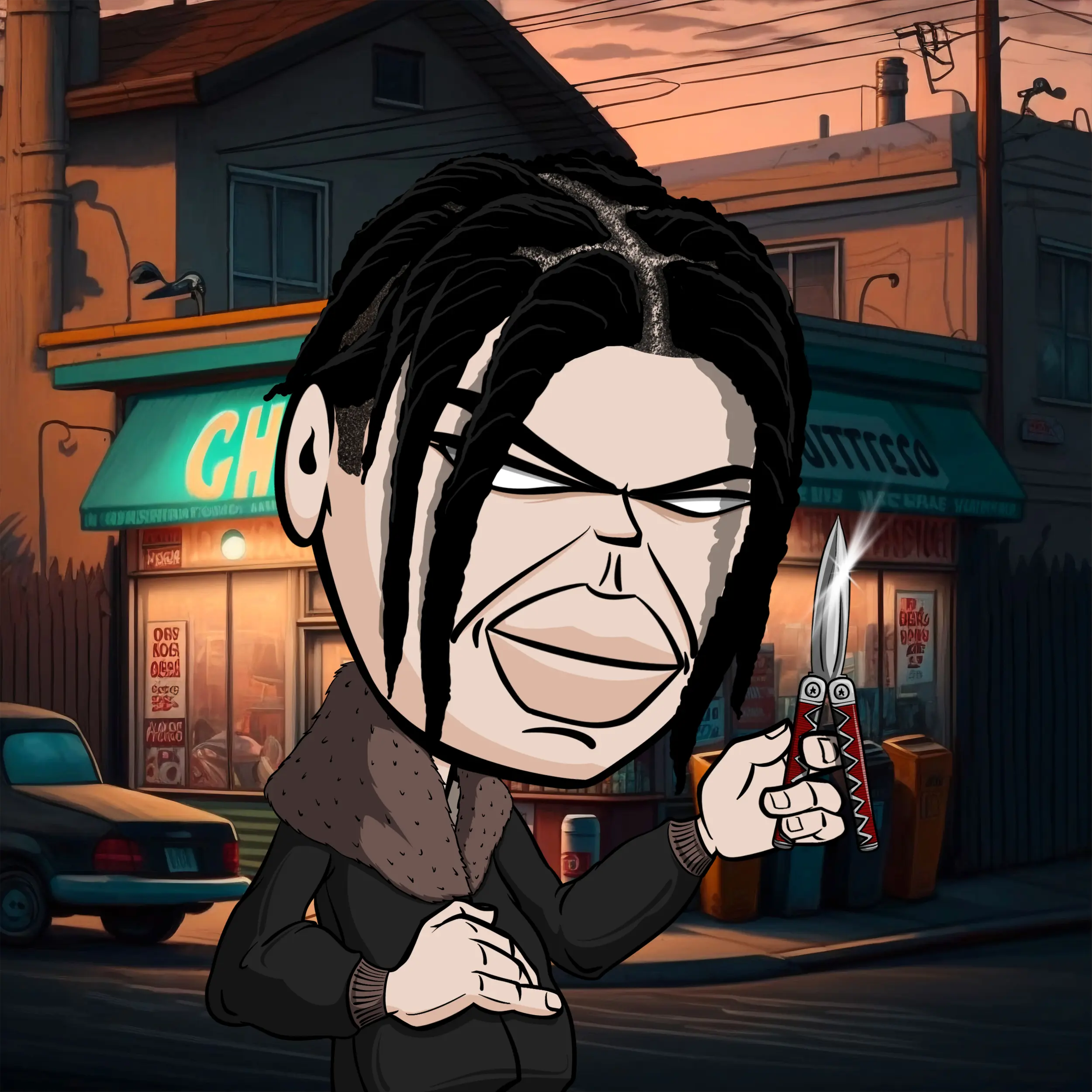 CoolCockGangs #227 NFT on Algorand