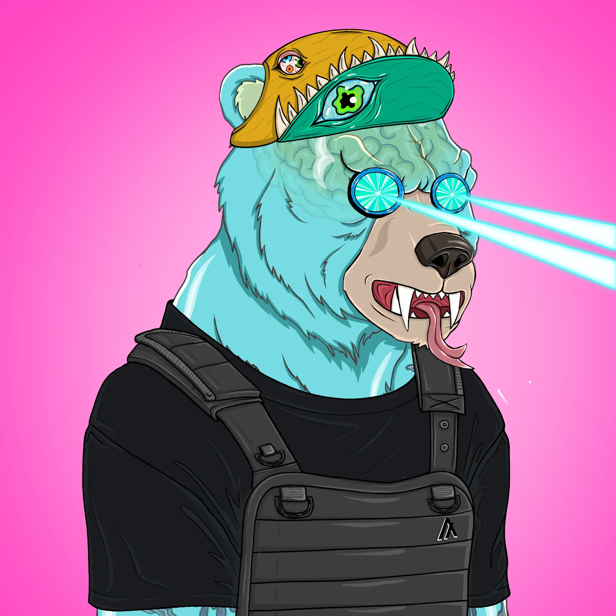 Mad Bears #384 NFT on Algorand