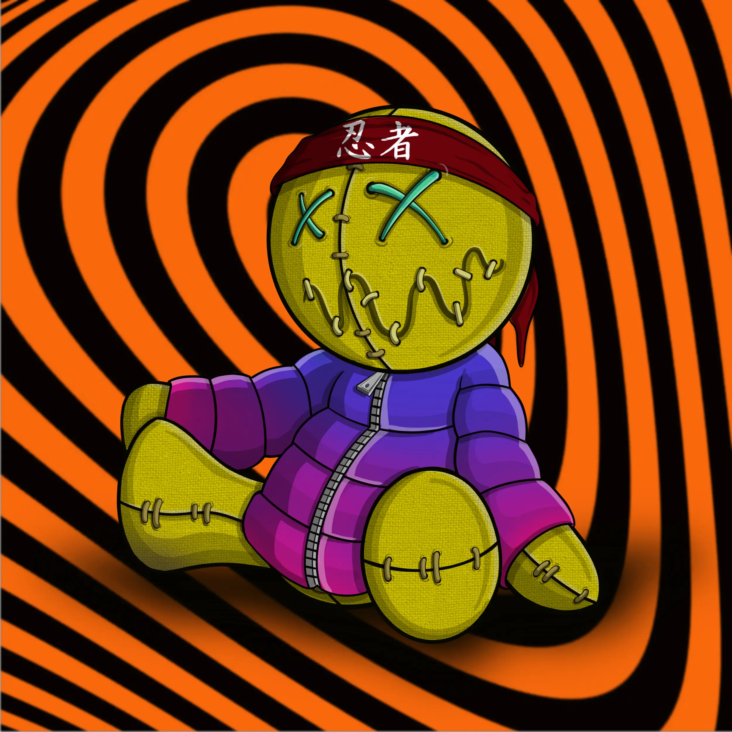 Trippy Stitch #855 NFT on Algorand